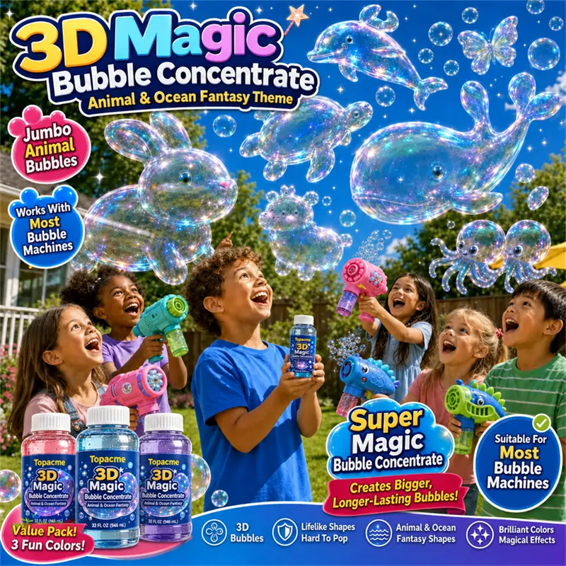 Topacme® Super 3D Magic Bubble Concentrate💧