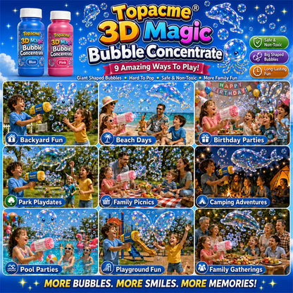 Topacme® Super 3D Magic Bubble Concentrate💧