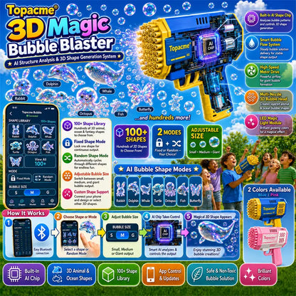 Topacme® Super 3D Magic Bubble Concentrate💧
